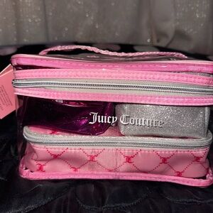 Juicy Couture Pink Cosmetic Bag